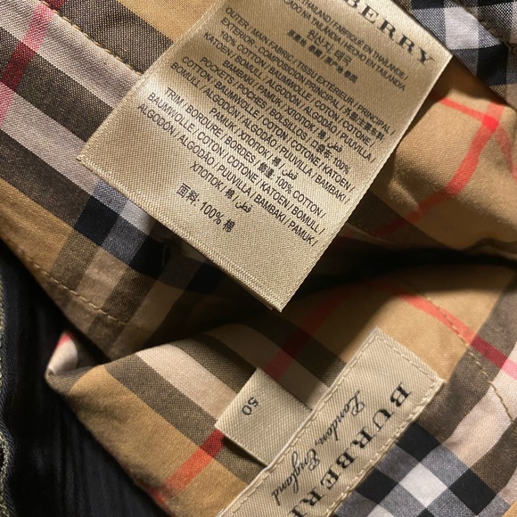 BURBERRY Cotton Trousers - Picture 3 of 3